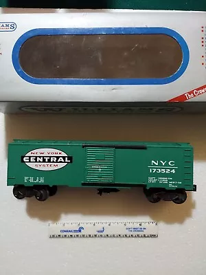 Williams O Classic Box Car Nyc 173524  New York Central # 13 • $29