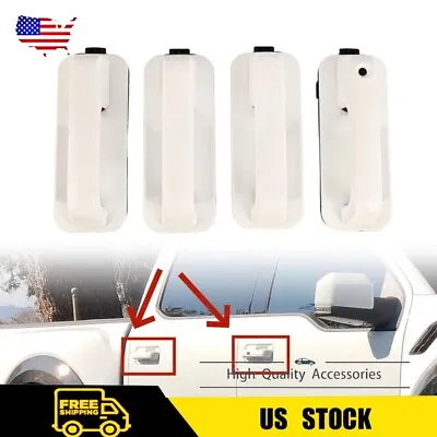 4Pcs Front & Rear Door Handle Set For Ford F350 F250 2017 2018-2020 Oxford White • $98.88