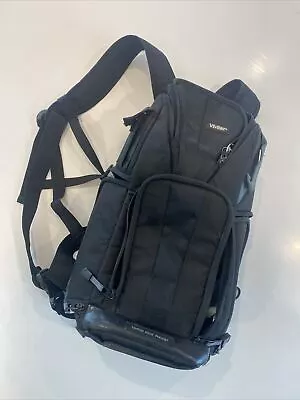 Vivitar DKS-25 Large Photo SLR Laptop Sling Backpack Black • $49