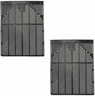 $128.99 • Buy Black 24  X 30  Aerodynamic Fuel Saving Anti-Sail Poly Semi Truck Mud Flasp-Set