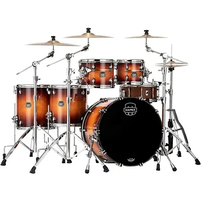 Mapex Saturn Evolution Workhorse Maple 5-Piece Shell Pack 22  Bass Exotic Burst • $3299