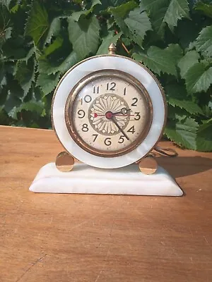 Vintage Marble Mantle Or Desk Clock • $18