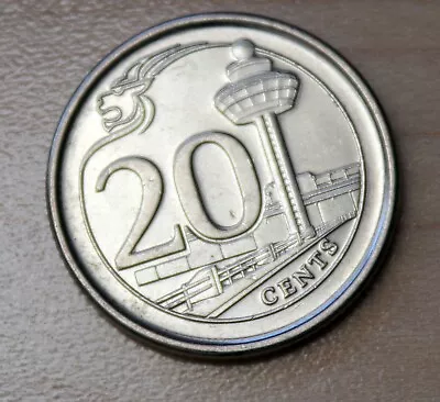 2013 Singapore 20 Cents • $0.99