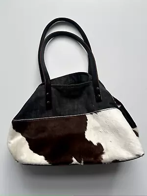 Rare S/S 1998 Miu Miu Vintage Cowhide Handbag. • £220