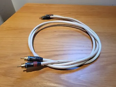QED Qunex 2  Duel Balanced Low Level Signal Cable Interconnects - 1m Length. • £48