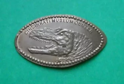 Cincinnati Museum Center Elongated Penny Ohio USA Cent Dinosaur Copper Coin • $5.99