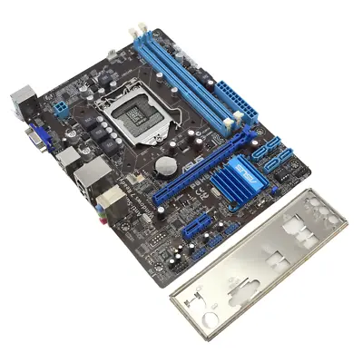 Asus Intel Socket Lga1155 Uatx Motherboard W/h61 Chipset P8h61-m Lx3 Rev 1.00  • $63.96