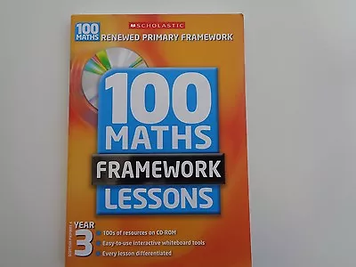 100 New Maths Framework Lessons For Year 3 By Ann Montague-Smith Ann Morgan... • £5