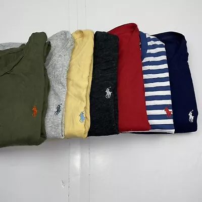 Lot Of 7 Ralph Lauren Men's T-Shirt XXL • $59.99