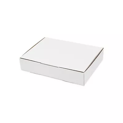 20x Mailing Box 310 X 250 X 50mm A4 Diecut White For 3kg Large Satchel B104 • $25.90
