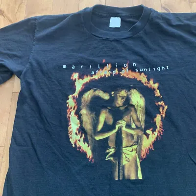 1995 Marillion Afraid Of Sunlight North America Tour T-shirt Remake Shirt • $24.99