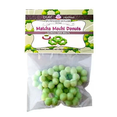 Powered Sugar Matcha Mochi Donut Wax Melts • $8