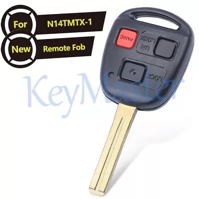 Remote Key For 1999 2000 2001 2002 2003 2004 Lexus RX300 Fob N14TMTX-1 4C Chip • $15.93