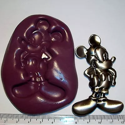 Mickey Mouse Silicone Mould Sugarpaste Flower Paste Cup Cake Topper • £6.20