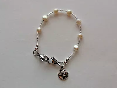 Freshwater Pearl Beads Medical Alert Id Replacement Bracelet 6.5  Pick Length • $6.99