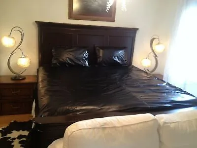 Soft Real Sheep Nappa Leather Bed Sheet Duvet With Two Pillow Covers All Size's • $1247.20