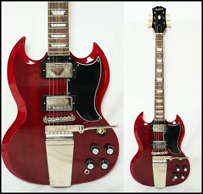 Epiphone By GibsonInspired By Gibson SG Standard 60s Maestro Vibrola Vintage Che • $820.99