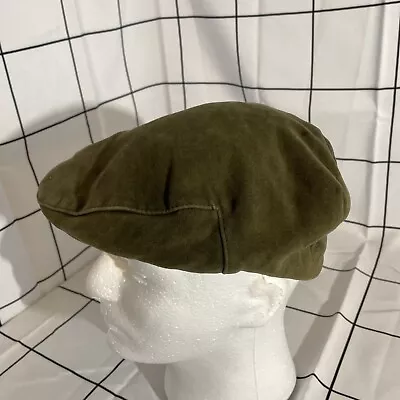 Failsworth Olive Moleskin Flat Cap • £13.99