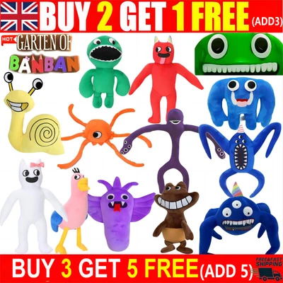 £7.99 • Buy Garten Of Banban Jumbo Josh Soft Plush Toy Stuffed Animal Doll Kid Birthday Gift