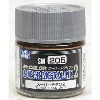 Mr. Hobby Mr Color SM205 Super Metallic Titanium 2 10ml • $4.49