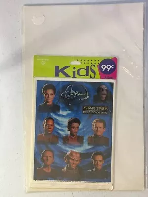 $7 • Buy 1994 Hallmark STAR TREK DEEP SPACE NINE STICKERS Sealed NOS | Combined Shipping 