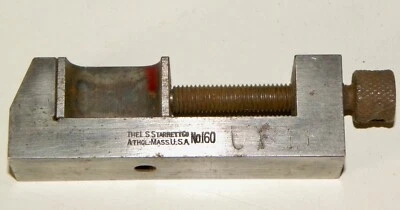 £13.45 • Buy Vintage Starrett No. 160 Machinist Vice / Tool Makers 3  Clamp ~ Good Condition