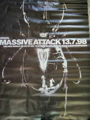 Vintage Massive Attack Poster Angel Original Large • £30