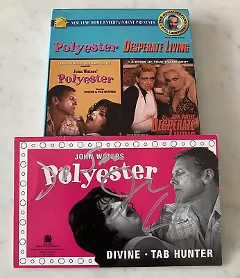 John Waters DVD Collection - Polyester/ Desperate Living - Signed Odorama Card • $99