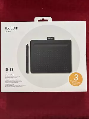 Wacom Intuos S Wireless Drawing Graphics Tablet - Black • $30