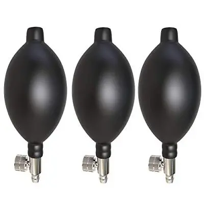 $18.82 • Buy Lamoutor 3Pcs Blood Pressure Latex Bulb Inflation Bulb Pump Hand Squeeze Sphy...