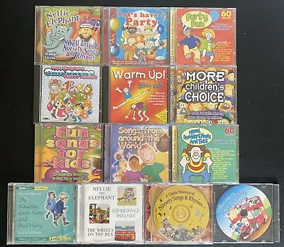 13 X CD Bundle Children’s Audio Various Stories And Songs Nursery Rhymes Learn • £9.99