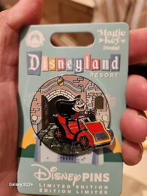 Disneyland Quarterly Magic Key Exclusive Mr. Toad Pin  • $24.90