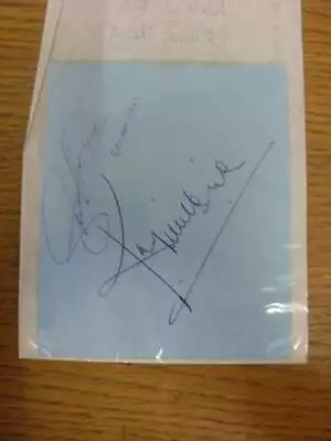 C1970/80's Manchester United Autograph: Ray Wilkins & Graham Hogg On Reverse Mar • £6.49