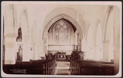 £0.99 • Buy POSTCARD,  CHURCH INTERIOR, SETTRINGTON Nr. MALTON, NORTH YORKSHIRE, RP.