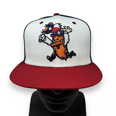 Round Rock Express Hairy Man Theme Night MiLB New Era 59fifty Fitted Hat 7 3/8 • $26.99