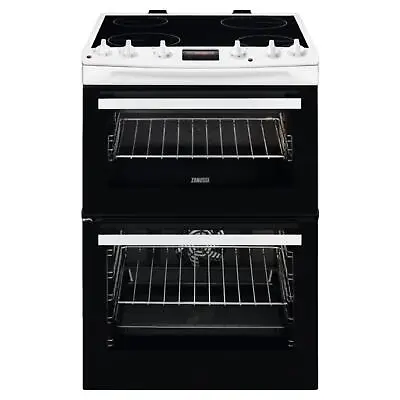 Zanussi ZCV66250WA Electric Cooker With Ceramic Hob • £649