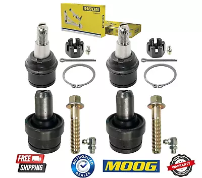 Front Lower & Upper Ball Joints Moog Fits Ford E-350 E-450 Super Duty Econoline • $137