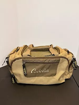 Cabela's Catch Hunting Fishing Tackle Gear Duffle Bag 14  X 10  X 8  • $18