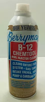 Berryman 0116 B-12 Chemtool Carburetor Fuel System And Injector Cleaner 15 Oz • $17.99