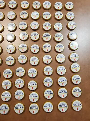 200 Michelob Ultra Gold Beer Bottle Caps No Dents • $12