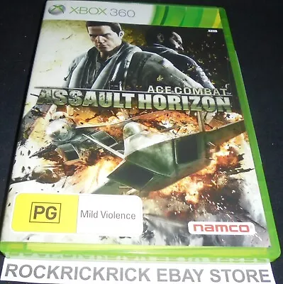 Xbox 360 Game Ace Combat Assault Horizon + Soundtrack Cd Pal Includes Manual • $21