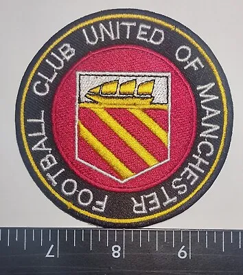 Manchester United Team Original Iron Or Sew On Embroidery Patch Est 3  • $16.25
