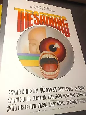 The Shining Screen Print By Robert Giusti Xx/70 Mondo Private Commission  24x36 • $125