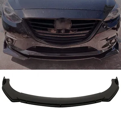 For Mazda 3 Grand Touring Sedan Hatchback Front Bumper Lip Spoiler Splitter • $89.49