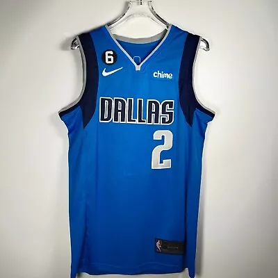 Dallas Mavericks Kyrie Irving Embroidery #2 Jersey Blue NWT • $49.95