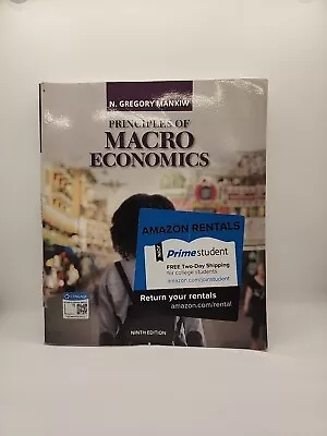 Principles Of Macroeconomics By N. Gregory Mankiw 9th Edition • $48.95