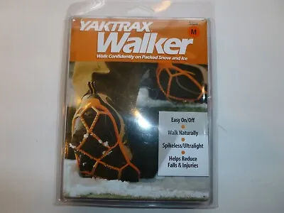 Yaktrax Black  Walker Traction Cleats For Snow & Ice Traction Size Medium • $4