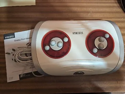 HoMedics FM S 3GB Shiatsu Foot Massager With Infrared Heat Deep Kneading Massage • £10