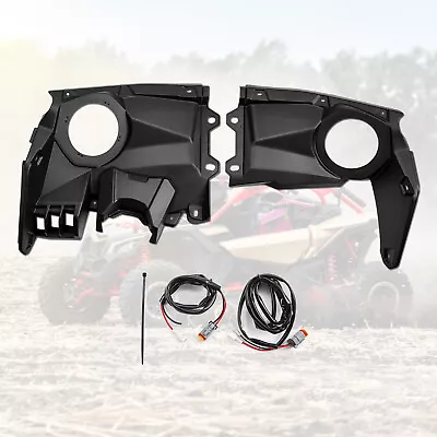 6.5  Front Dash Speaker Pods Stereo System For 2017-2024 Can Am Maverick X3 Max • $126.95