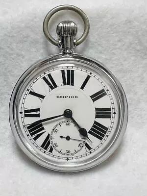 Seiko Empire Vintage Pocket Watch Manual Winding Mens Watch Authentic Working • $691.89